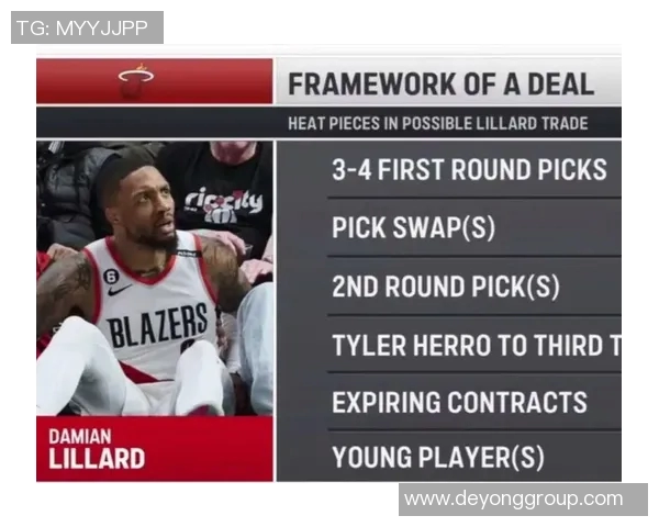 利拉德成功加盟热火队三首轮选秀权与希罗成交易核心